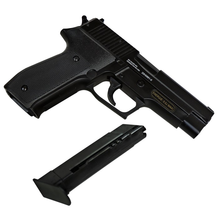 Sig Sauer, Airsoft Pistole, Federdruck, schwarz, 6mm, < 0,5 Joule